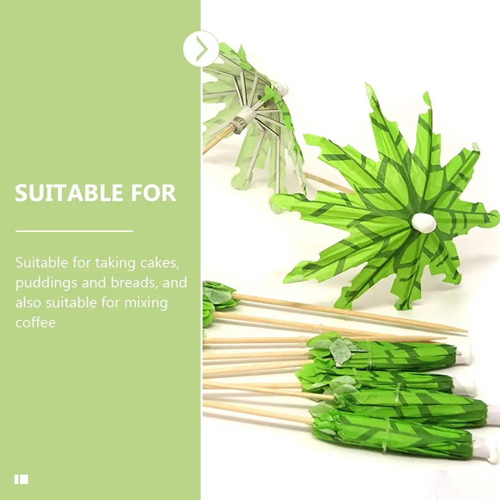 

20pcs Bamboo Cocktail Drink Picks Disposable Food Sticks for Dessert Fruit Snack Decorative Party Supplies Bars Tools