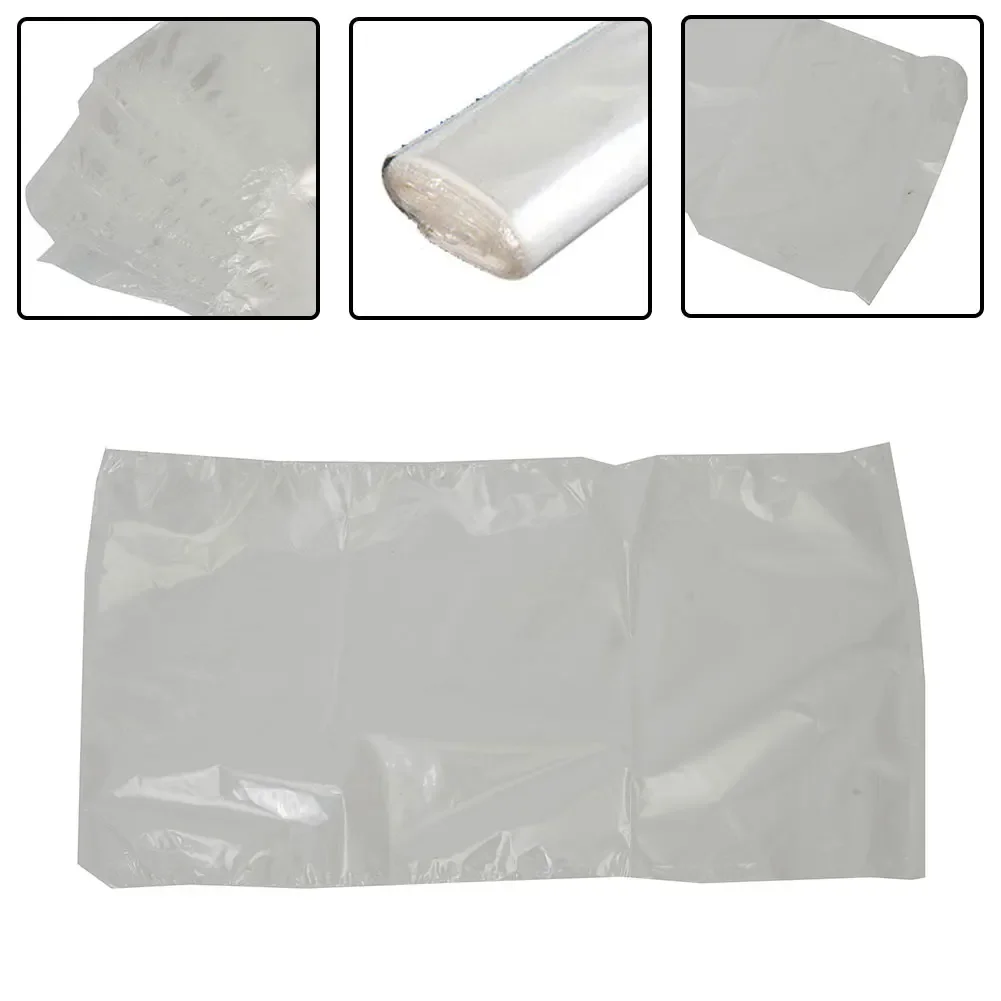 100pcs Film Heat Shrink Bags POF Seal Packing Shrinkable Transparent Polyolefin Bag Packaging Storage Tools