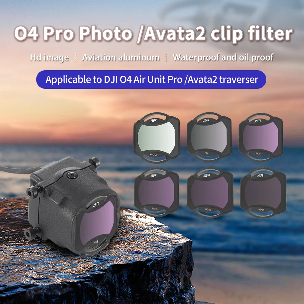 Suitable for DJI 04AIR UNIT PRO image transmission filter avata2 drone crossing machine UV/ND/PL filter accessories