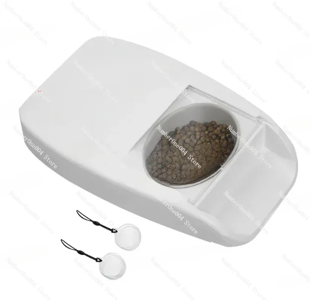 Feeder Fully Automatic Dispenser With Microchip Sensing Dry Wet Food Dispensers For Puppies And Pets