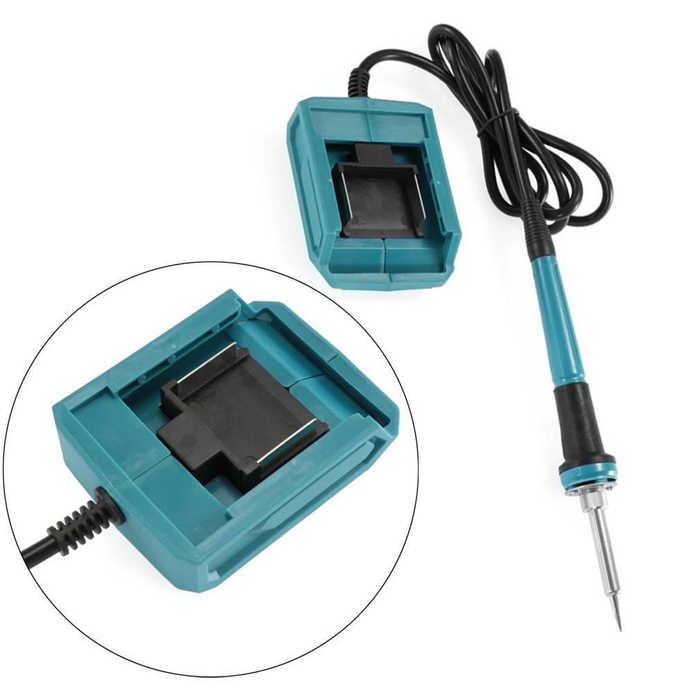 60WCordles Soldering Iron Rechargeable Electric Soldering Iron Adjusting Temperature Soldering Table Tool Without Makita Battery