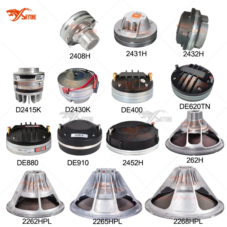 2262HPL 2262H Line Array 12" Woofer al neodimio Altoparlanti con trasmissione differenziale a doppia bobina per KP8052, VRX932