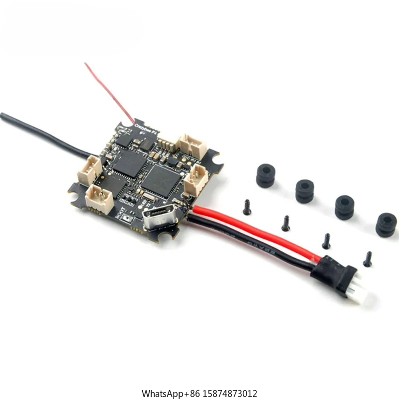 Happymodel Crazybee F4 Lite 1S Fli ght Controller Built-in 5.8G VTX 4in1 ESC Frsky / Flysky RX for Mobula 6 Tiny BWhoop