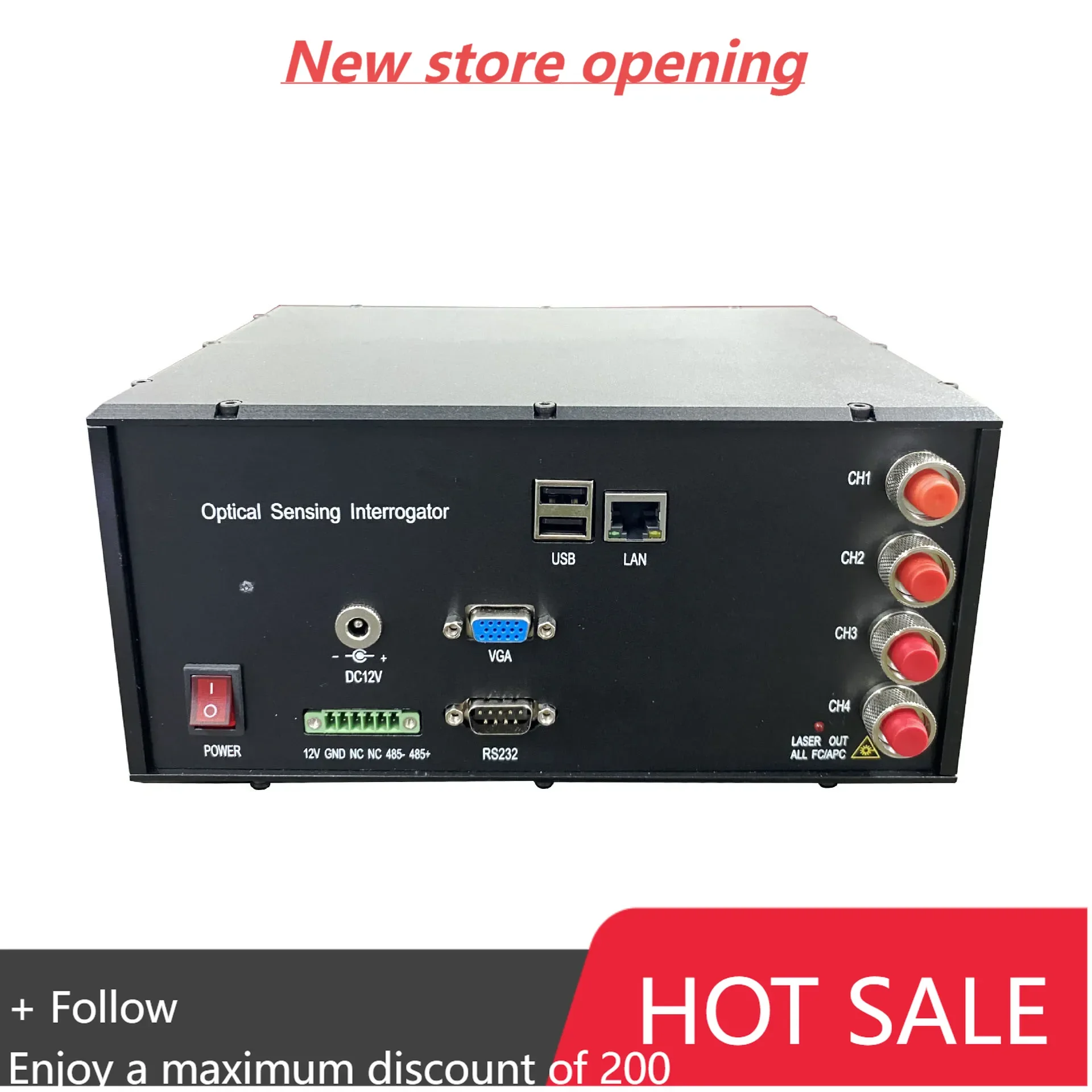 

High Resolution Fiber Grating Sensor Device For Optical Signal Processing