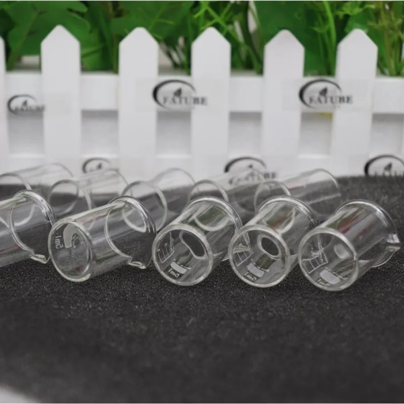 5 قطعة أنبوب كوب قياس زجاجي فقاعي لتاج Bellus RTA 3 IV 5 خزان فاليريان Pro III Nunchaku دوامة 22 24 التارو الطفل #3