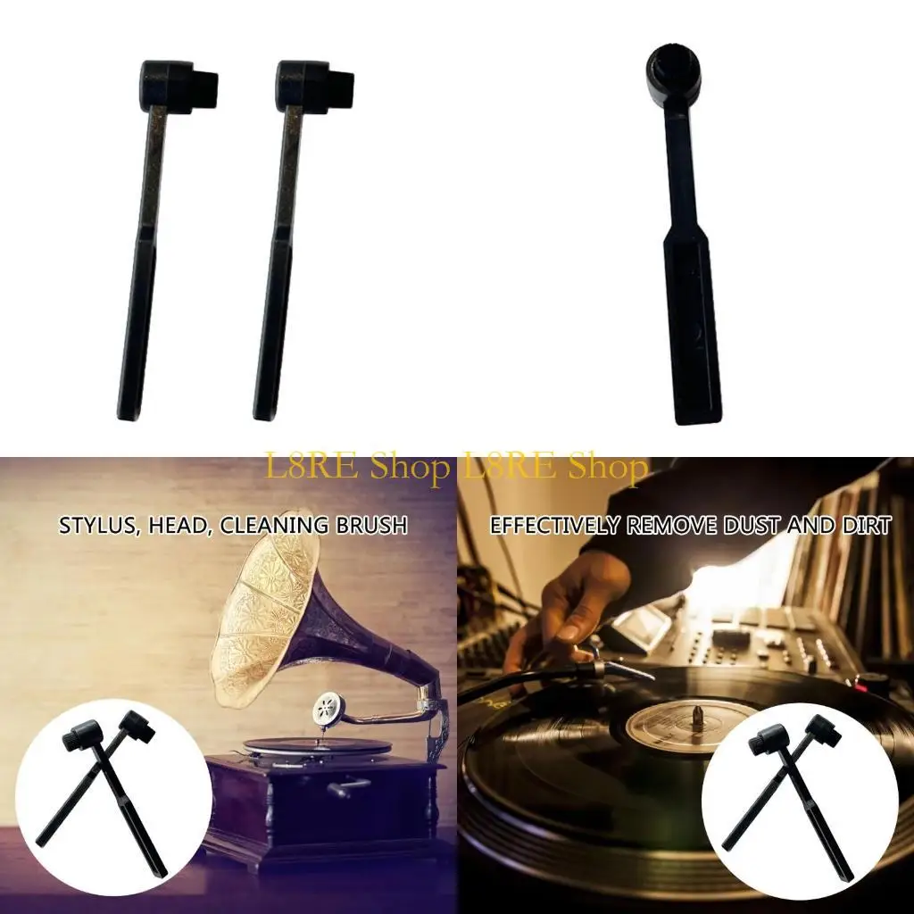 L8RE Carbon Fiber Stylusse Crash для рекордов игроков замены стимул для очистки щетки для технического обслуживания иглы для