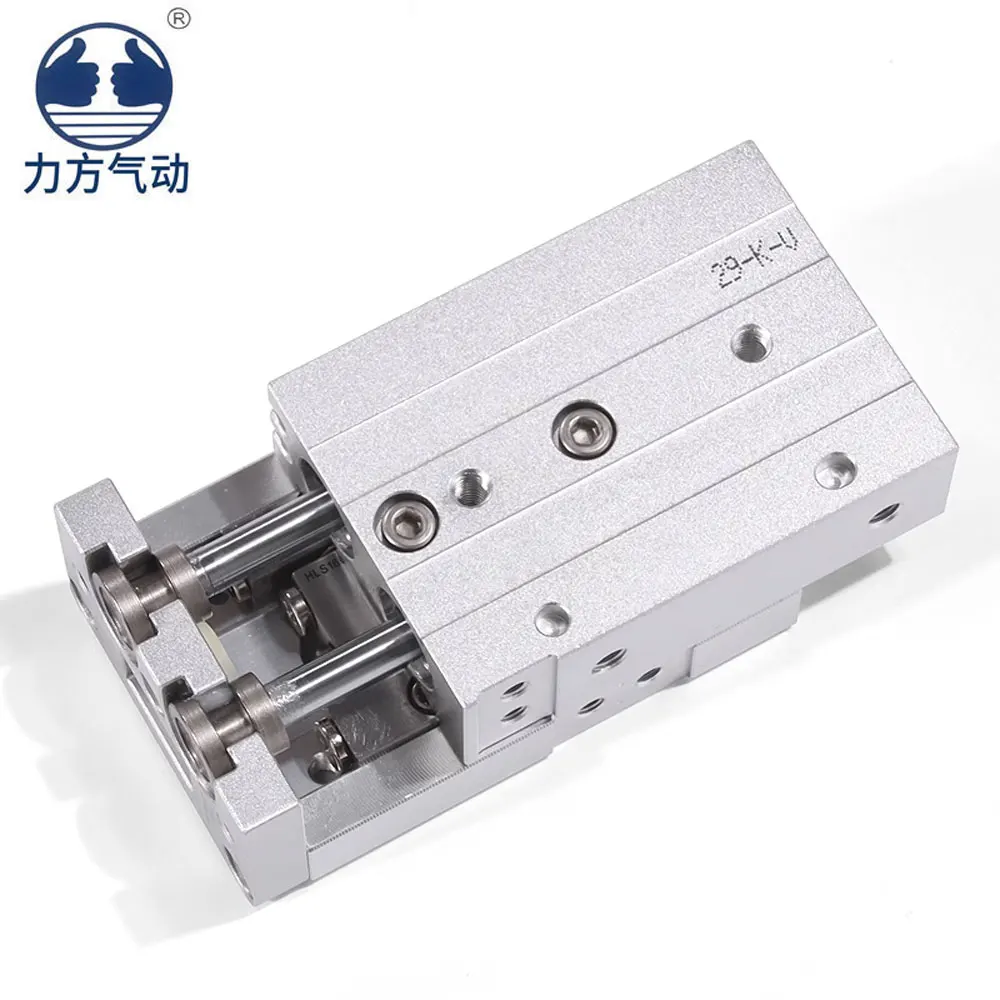Cylinder HLS8X10 / HLS8X20/30/50/75 s Precision Guide Rail Sliding Cylinder