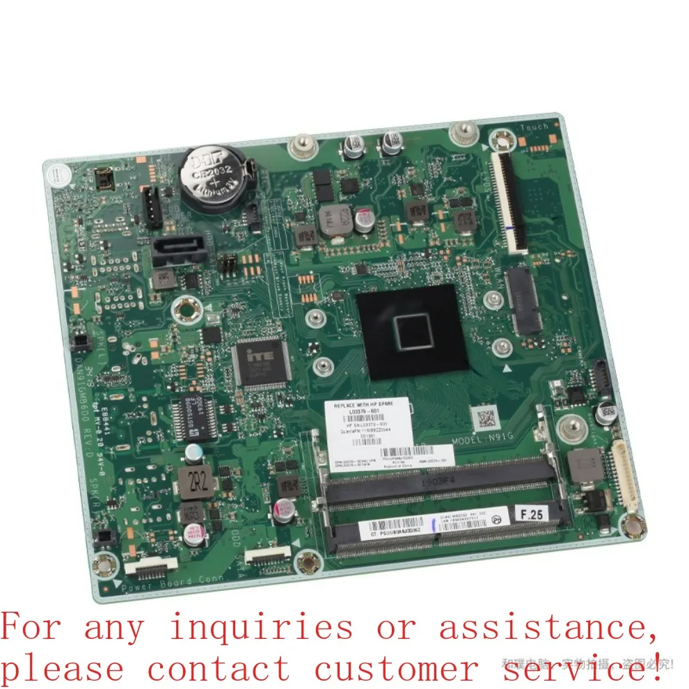 

TPC-Q028 20-C L03379-001 L03379-602 DAN91GMB6D0 main board For HP