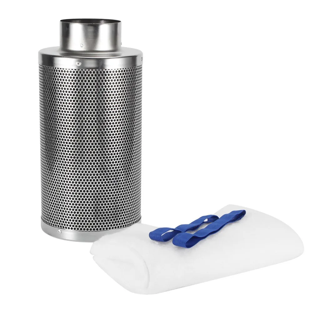 Activated Carbon Air Filter Hydroponic Plant Tent Cartridge Activated Carbon Air Filter