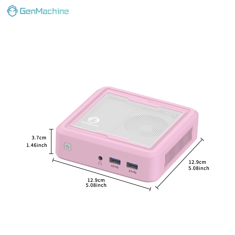 GenMachine كمبيوتر صغير AMD Ryzen 5 2500U 2700U 3550H 3750H Ryzen DDR4 1RAM ROM WIFI5 AMD Pc Gamer Diy كمبيوتر ألعاب #2