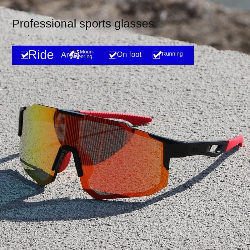 Gafas de sol polarizadas para deportes al aire libre, gafas de ciclismo profesionales, gafas de sol coloridas para hombres, a prueba de polvo y arena