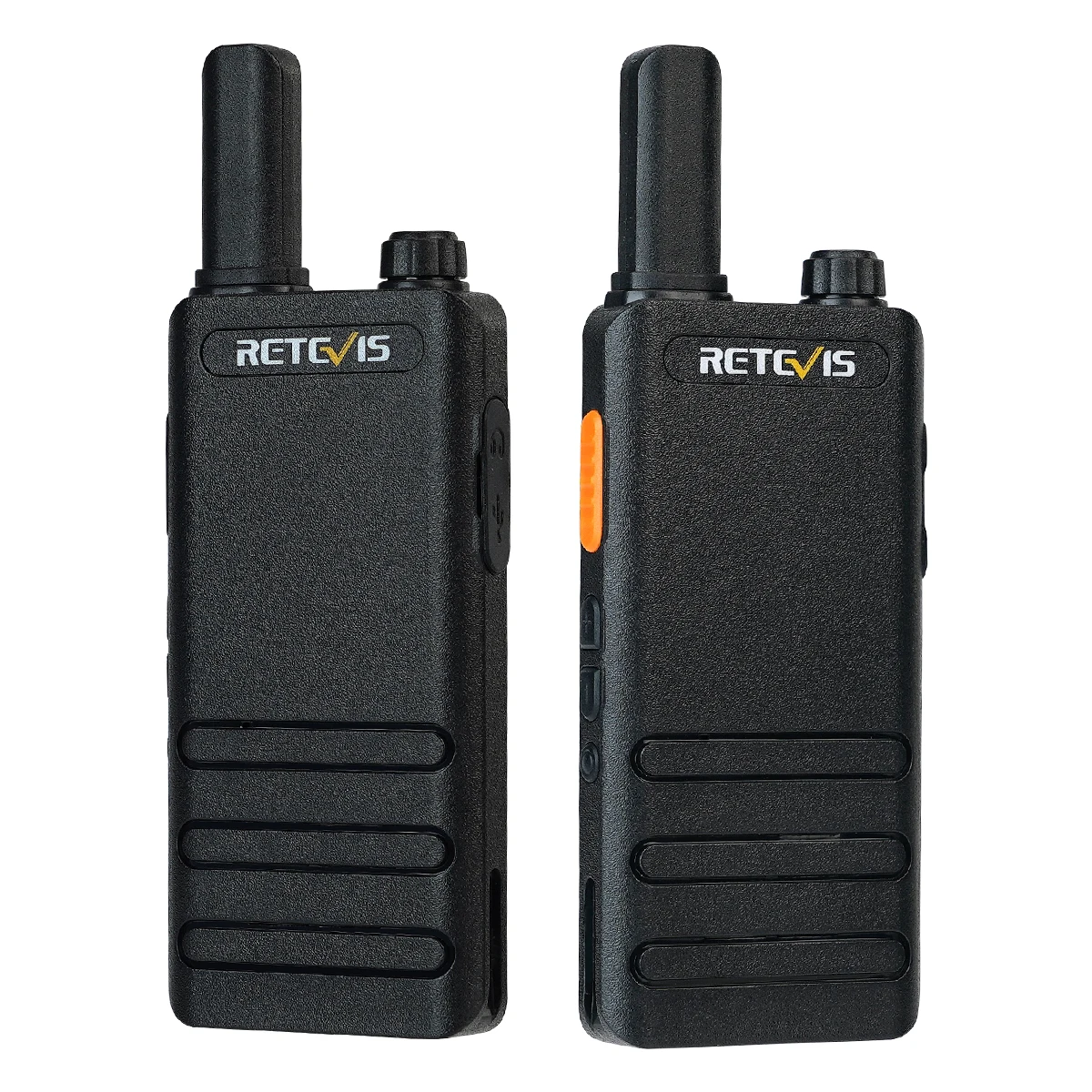 Retevis RT622P (B63) Nowa Wersja RT22 Ultracienka Mini Radiotelefon PMR446 Profesjonalny Radiotelefon Dwukierunkowy Typ-C VOX dla Rodziny