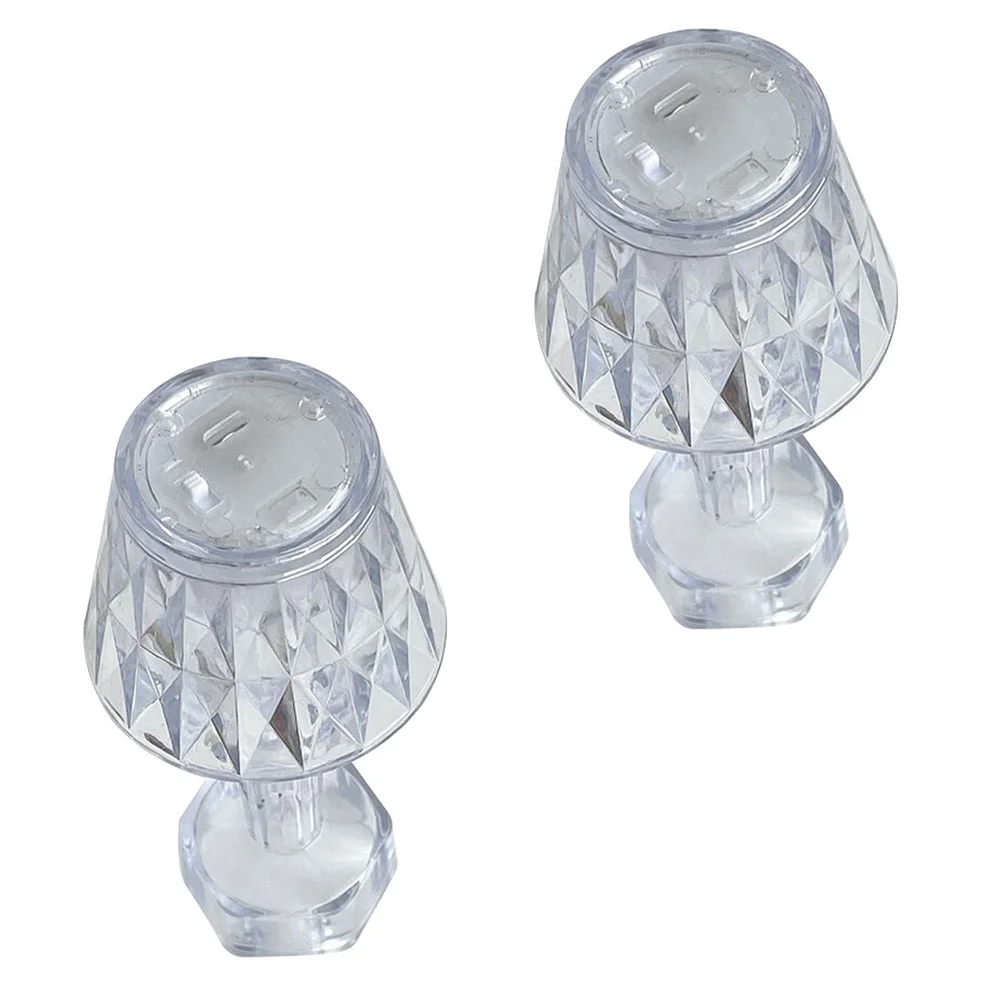 

2pcs Led Night Electronic Table Bedroom Decorative Bedside For Kids Students Atmosphere Light Housewarming Gift Simple
