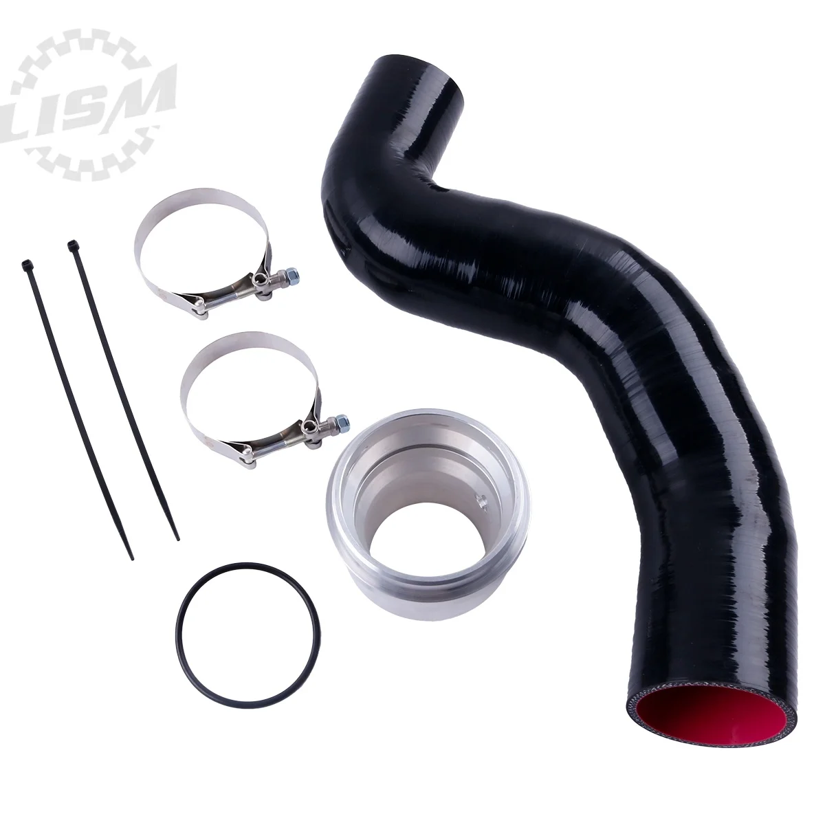 1PC Per Il 2017-2022 Ford F250 F350 F450 6.7L Powerstroke Silicone Intercooler Tubo Kit di Aggiornamento Tubo Tubo flessibile