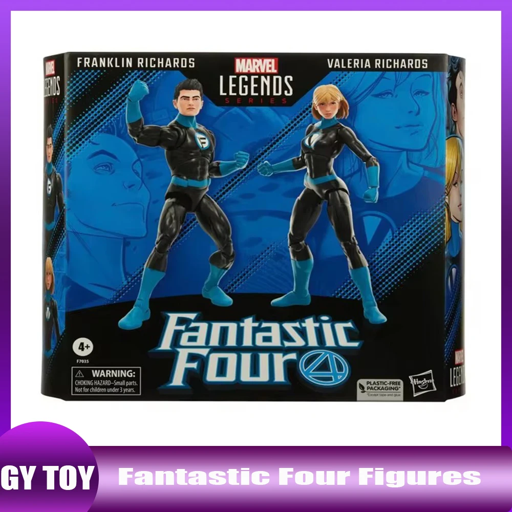 

Marvel Legends Series Franklin Richards And Valeria Richards Fantastic Four Figures Anime Figurine Action Figure Collection Toy