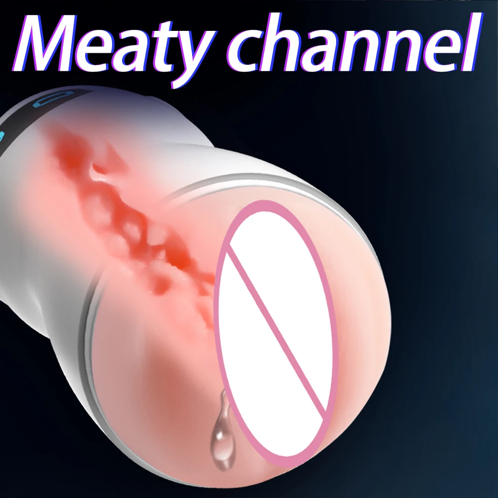 Male Masturbator Cup Soft Pussy Sex Toy Realistic Vagina for Men Silicone Pocket Pussy Mens Masturbation Sex Men Adult Products view 2