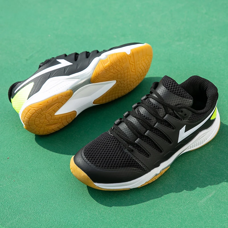 

Men Professional Badminton Shoes Couple Gym Walking Sneakers Men Volleyball Shoes Breathable Sport Tennis Shoes Size 36-46 983