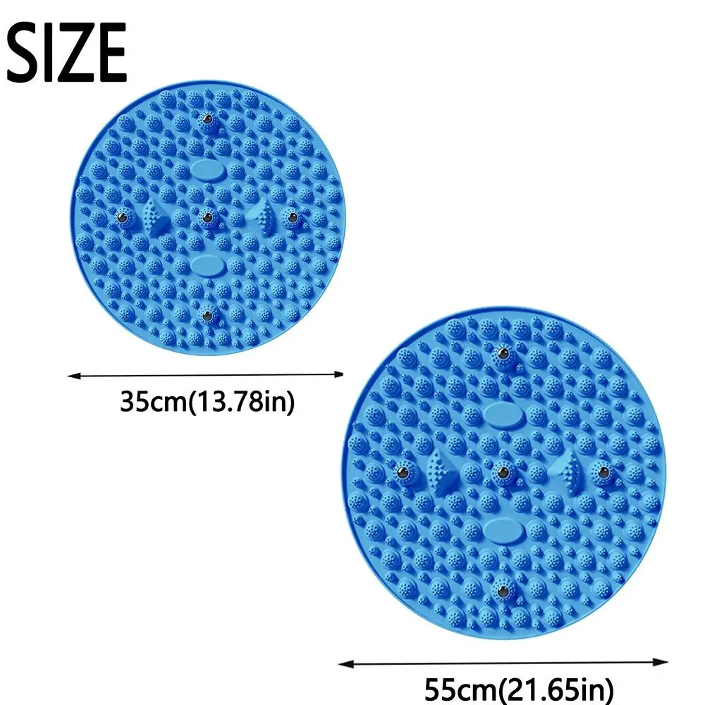 عملي الإبداعية القدم بساط التدليك المنزلية العلاج المغناطيسي قدم الاسترخاء وسادة مساج مستديرة سميكة وسادة للمشي مكتب