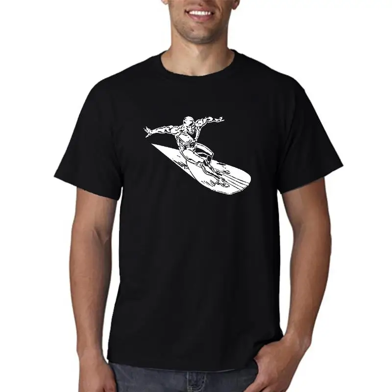 THE SILVER SURFER Men T Shirt Men's Custom Your Design T-shirt THE SILVER SURFER t-shirt