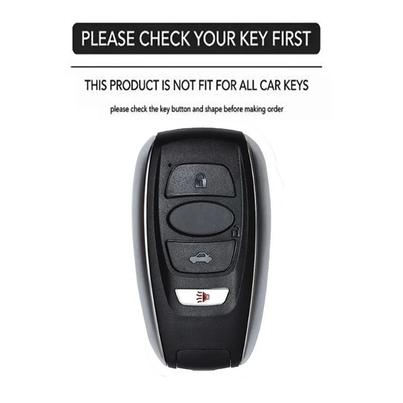 Silicone Car Remote Key Case Cover Shell Fob for Subaru Forester XV Outback BRZ WRX STI Legacy Impreza Crosstrek Bag Accessories