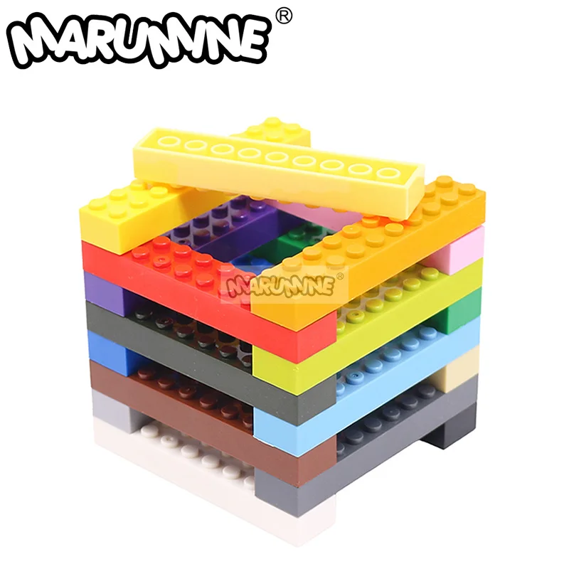 

MARUMINE 30PCS MOC Bricks 2x10 Cube Particles Educational Creative Building Blocks DIY 3006 Construcion Parts for Kids Gift