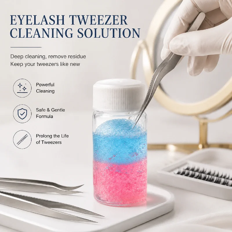 Eyelash Extension Glue Remover - Strumento per la Pulizia delle Pinzette