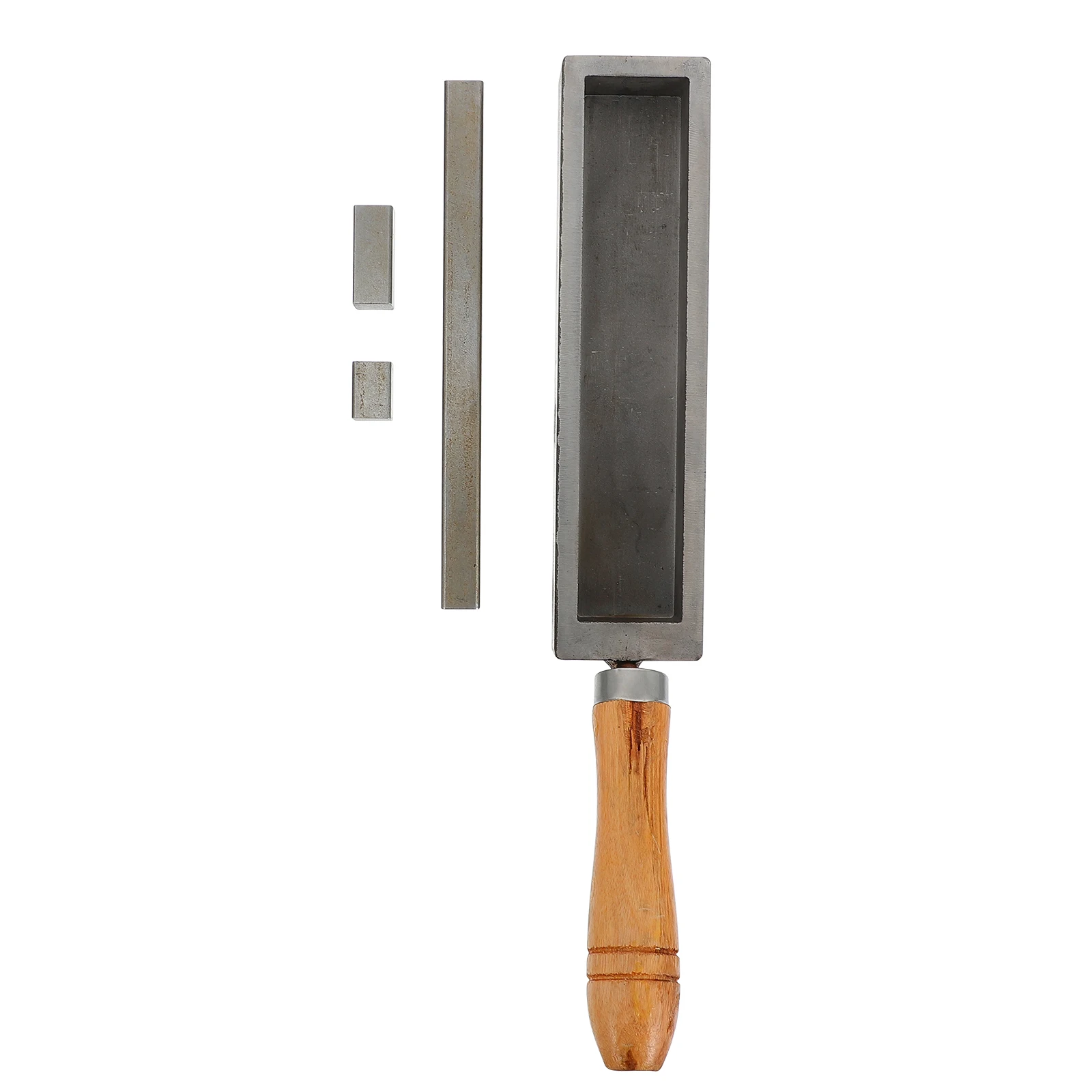 

Oil Tank Silver Melting Mold Gold Melting Slot Metal Casting Tools Wood Handle Jewelry Supplies European Ingot Mold Refining Kit