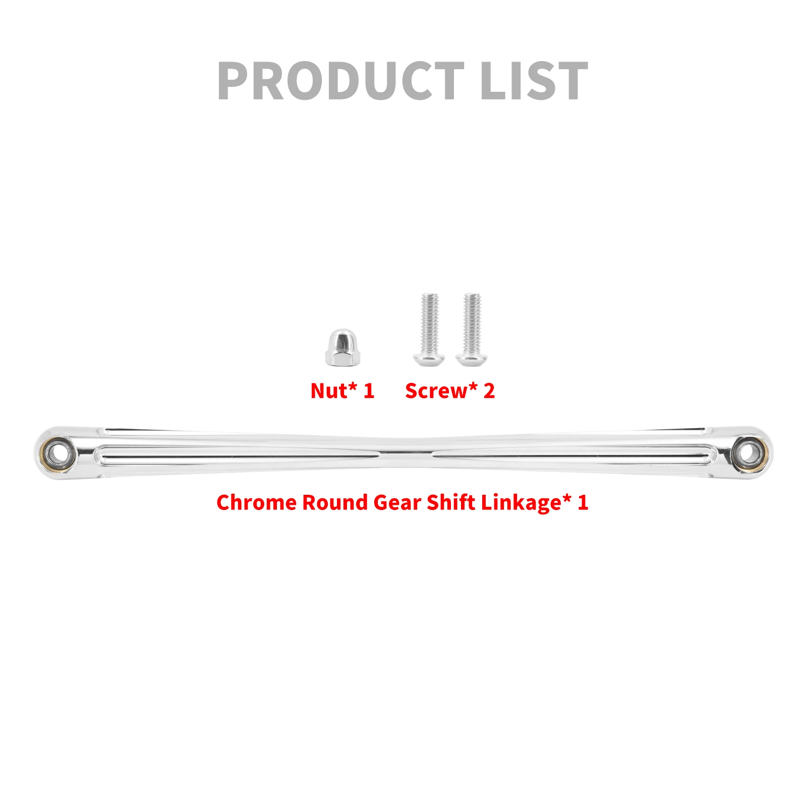 Motorrad 330mm Schaltgestänge Aluminium Hebel Für Harley Touring Road King Glide FLHT FLHX Softail Fat Boy FLHC 1986-2024