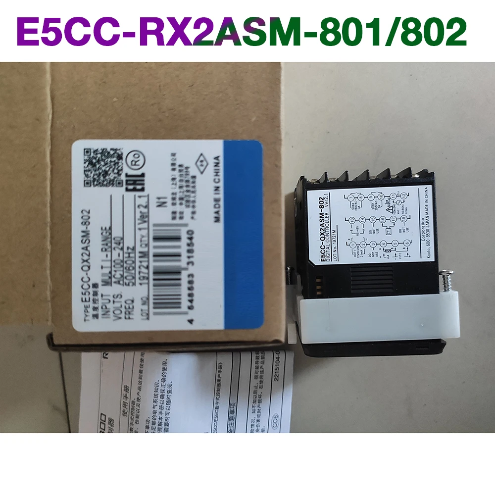 E5CC-RX2ASM-801/802 E5CC-QX2ASM-801/802 E5CC-CX2DSM-800 E5CC-CX2ASM-804 Digital Controller Thermostat Order Remark Model