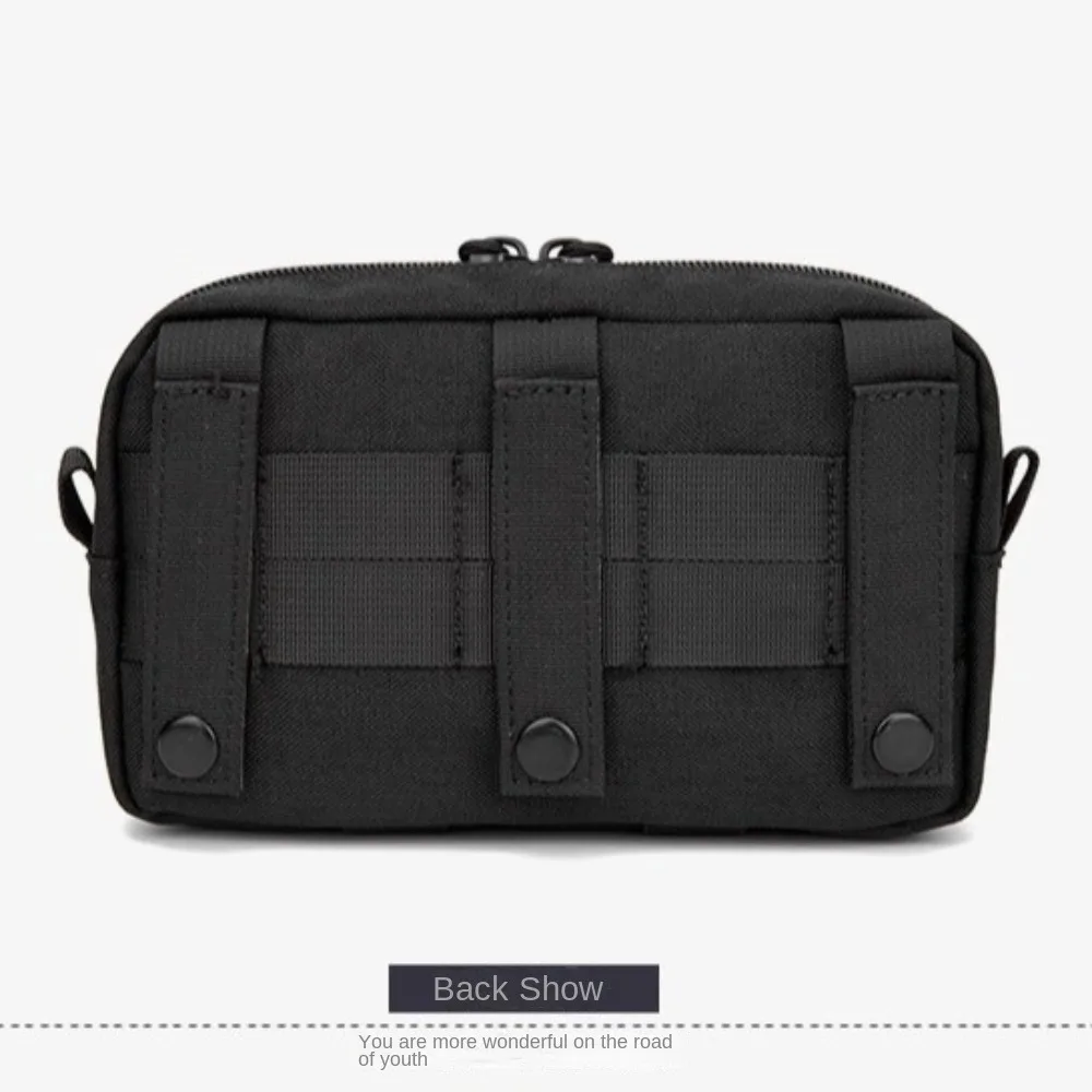 2025 Oxford Waist Belt Bag Waterproof Fanny Pack EDC Molle Bag Outdoor Tools Phone Pouch
