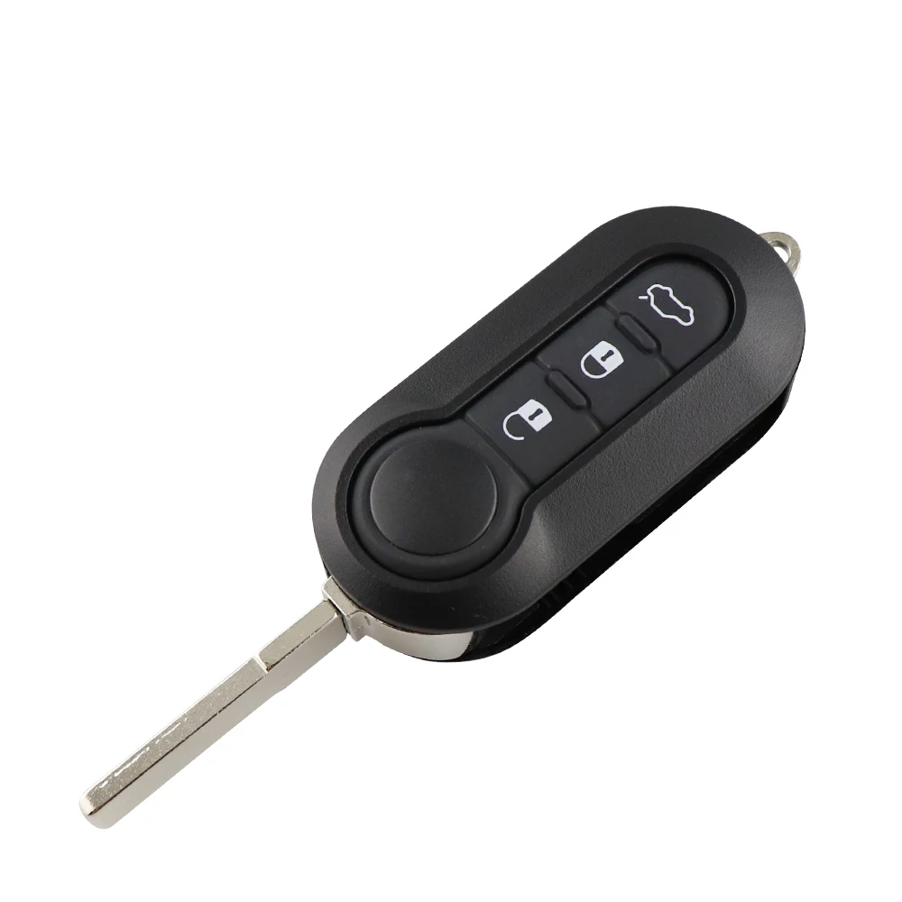 Car Key Shell For Fiat 500 Ducato Panda Punto Bravo 500L Lancia Musa Stilo MPV Grande Doblo For Citroen Jumper Peugeot No logo