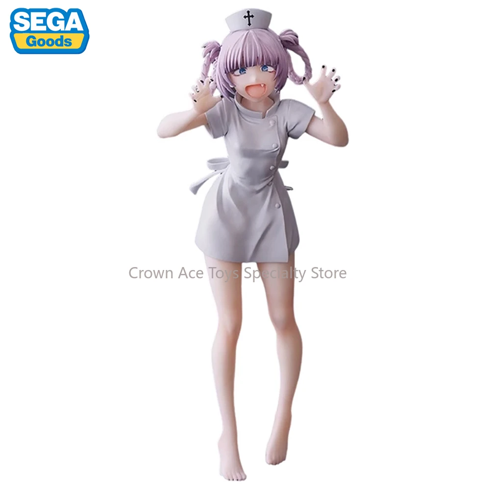 SEGA Premium Yofukashi no Uta Nanakusa Nazuna Nurse Fuku Ver. Reissue 20cm Anime Action Manga Figures Model Nice Gift Trendy Toy