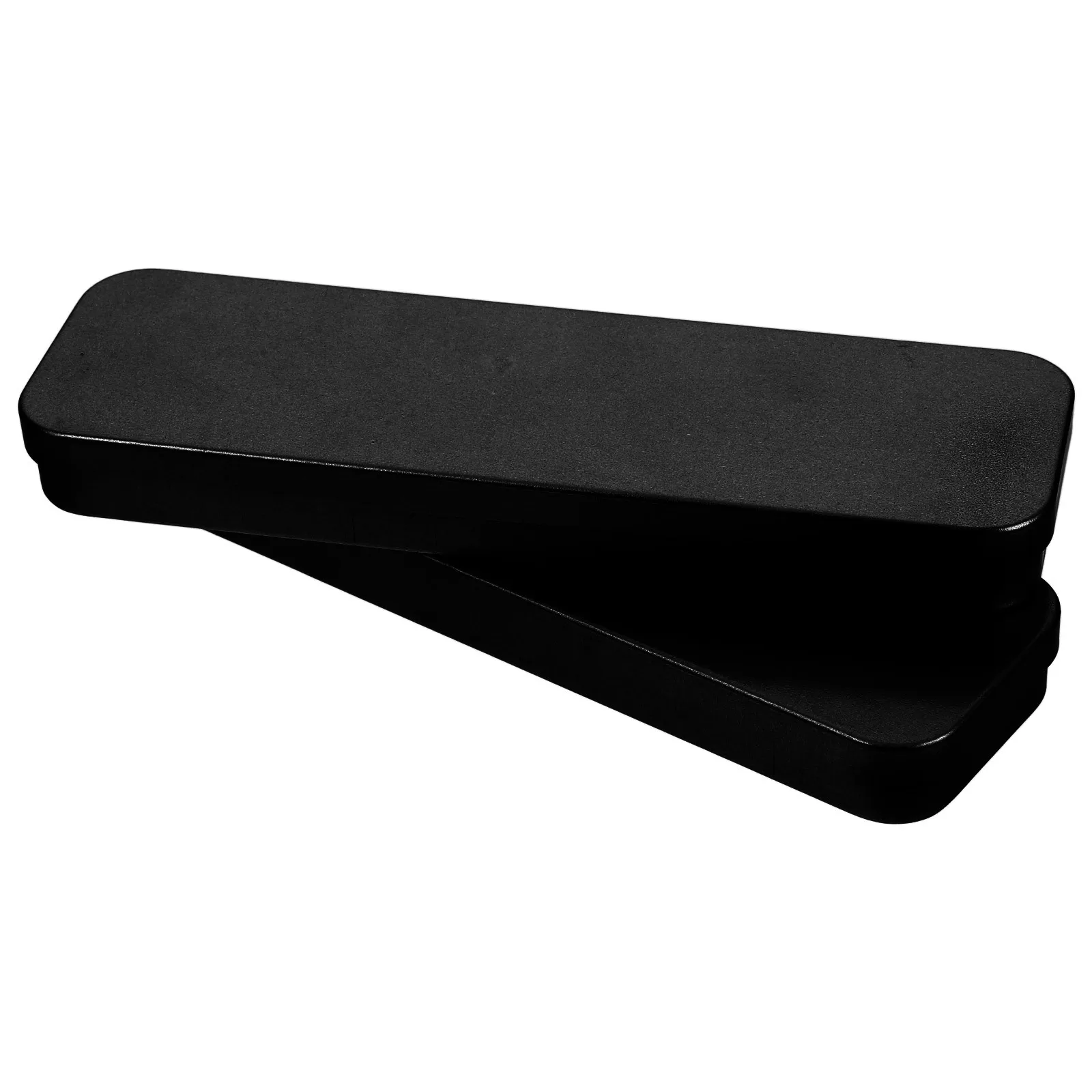 2Pcs Stylish Tin Pencil Case Multifunctional Waterproof Metal Box for Students Crayon Pen Storage Organizer Rectangular