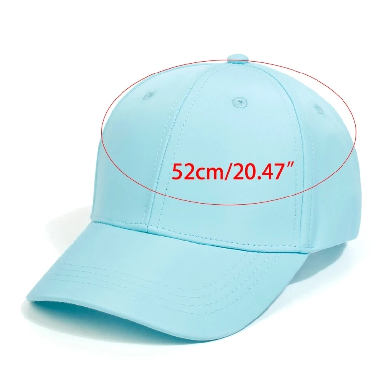 Children Sunproof Ponytail Hat Soft Brim Baseball Girl Outdoor Camping Hats