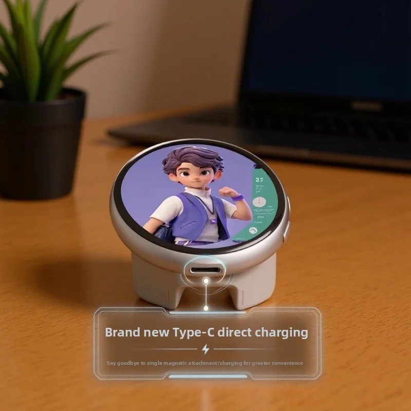 AI Smart badge   sound dynamic badge animated e-badge