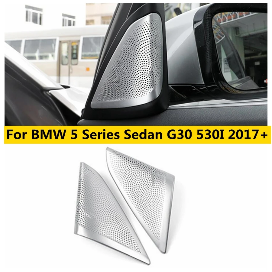 

Pillar A Stereo Speaker Audio Loudspeaker Sound Frame Cover Trim Fit For BMW 5 Series Sedan G30 530I 2017 - 2023 Accessories