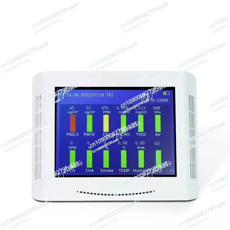 All-in-one air quality detector High-precision imported sensor Multifunctional monitor Processing