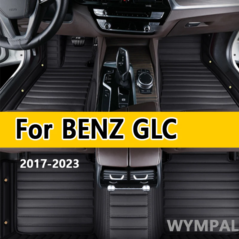 

Роскошные автомобильные коврики для BENZ GLC COUPE SUV X253 C253 2017 2018 2019 2020-2023, автомобильные подушечки для ног на заказ, автомобильный ковер