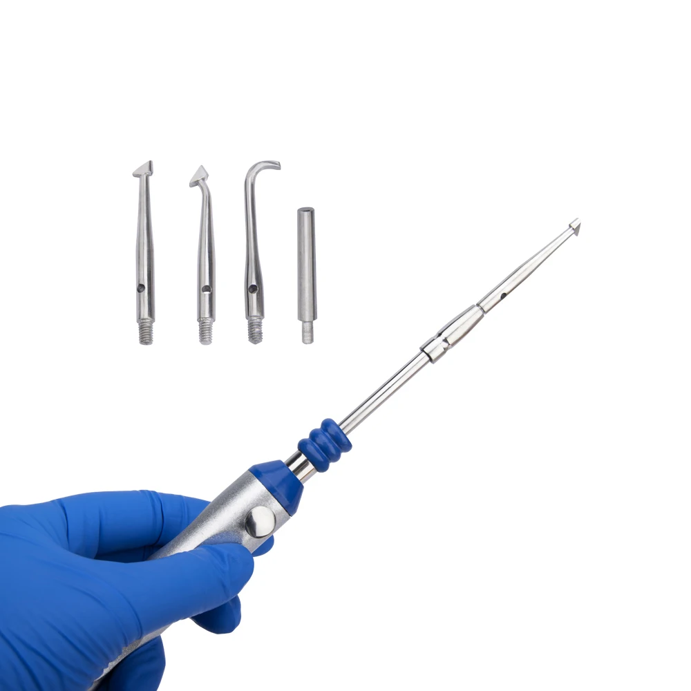 Dental Automatic Teeth Crown Remover Adjustable 4 Shifts Crown Remover Stainless Steel Dentist Lab Teeth Restoration Tools