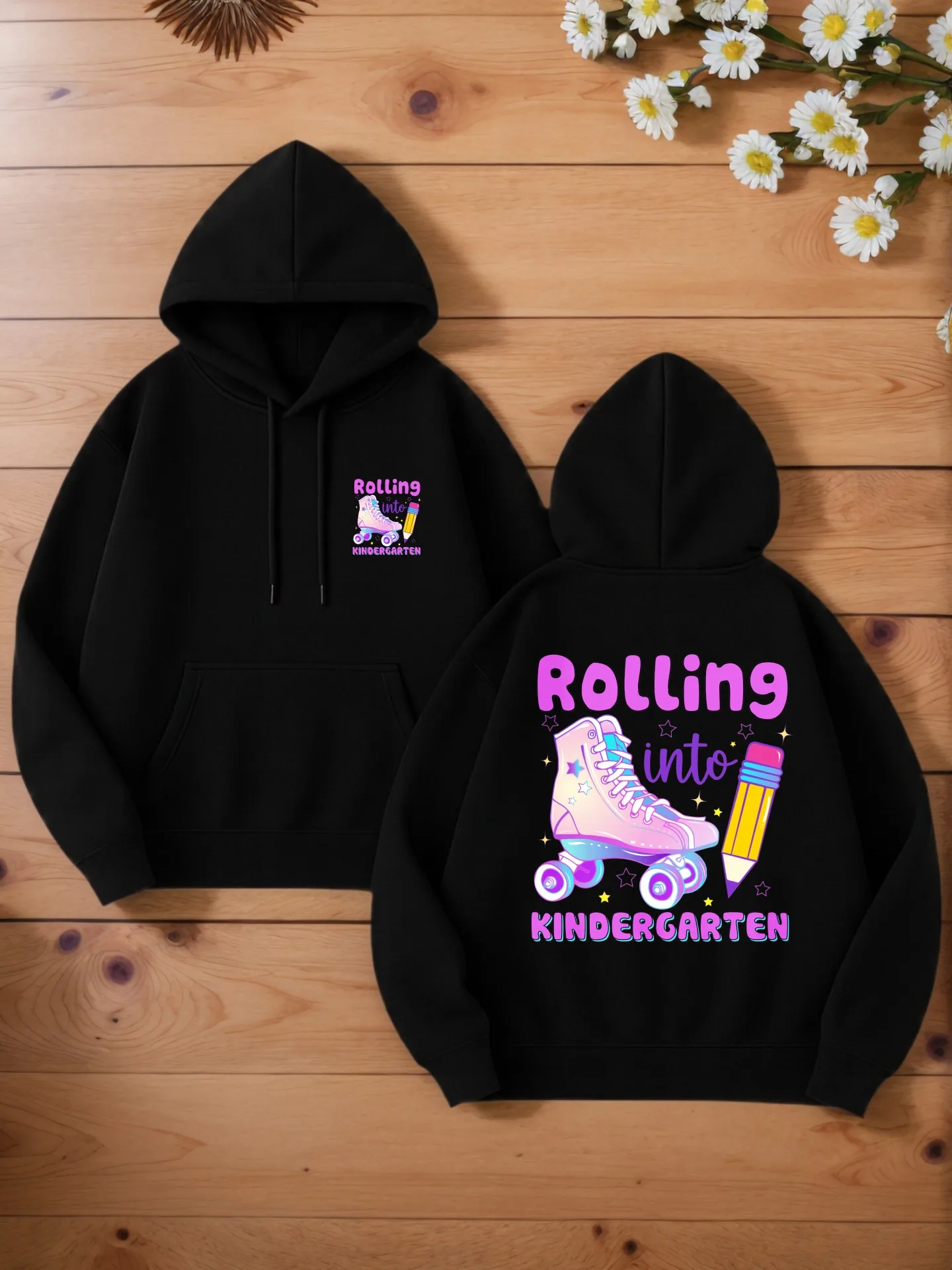 

Мужская толстовка с рисунком, мультяшный принт, повседневный стиль, на флисовой подкладке, для молодых мужчин, для повседневной носки