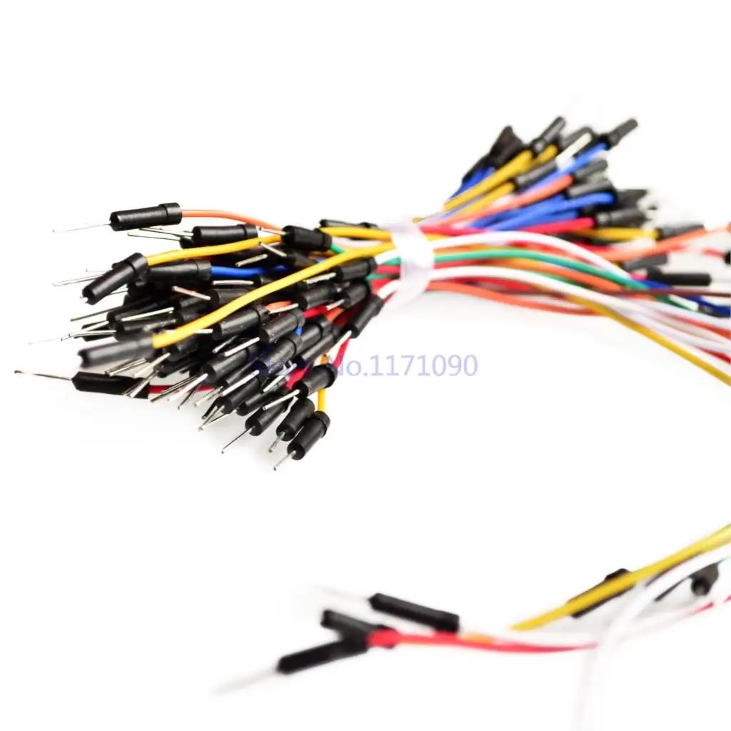 65pcs Jump Wire Male to Male Jumper Wire for Arduino Breadboard,