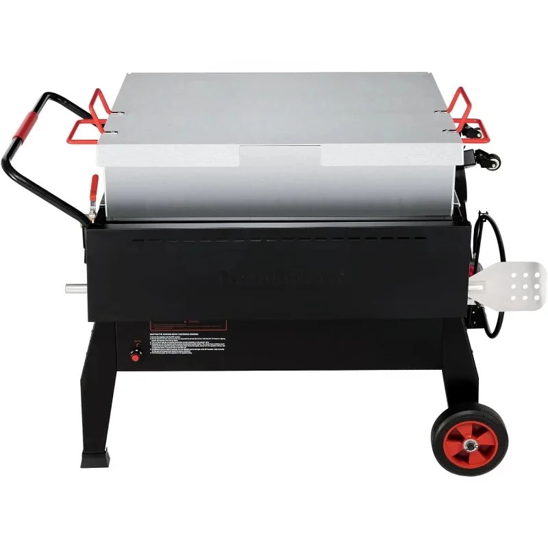 CFB2001 150 QT Crawfish Boiler, Outdoor Double Sack Propane Gas Cooker with Folding Cylinder Mounting Bracket and Stirring