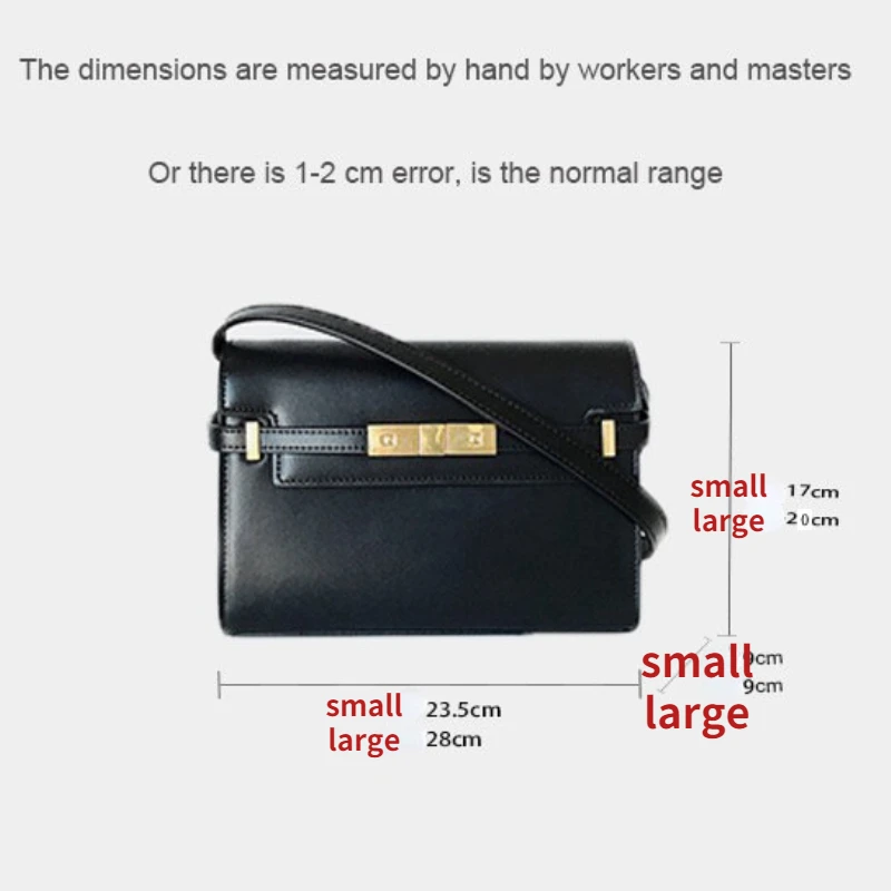 Luxury Brand Designer Handbags Top Quality Genuine Leather Women Commuter Bags Fashion Black Brown Shoulder Crossbody Bag Female