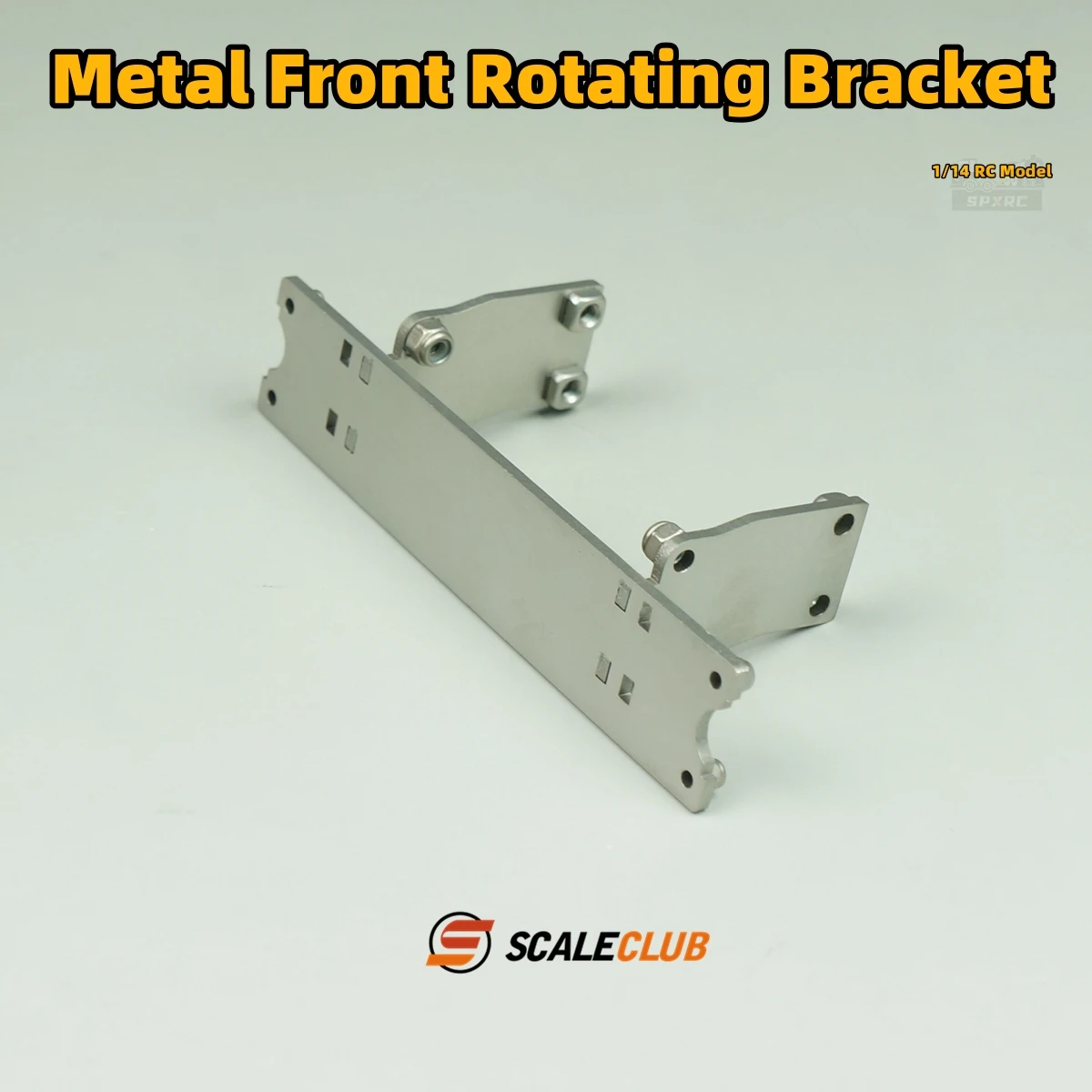 

Металлический передний вращающийся кронштейн F2000, обновление для 1/14 Tamiya RC Man, прицеп с дистанционным управлением, самосвал, игрушечный аксессуар