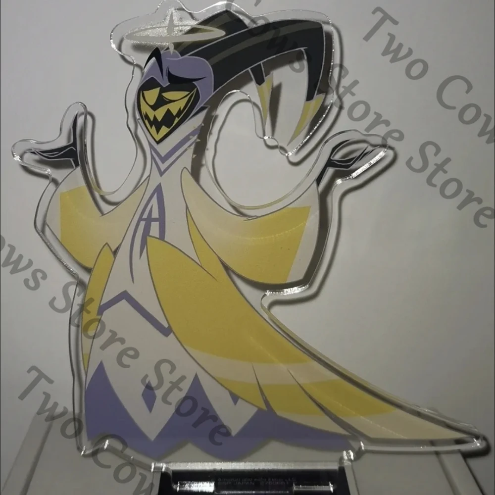 

Hazbin Hotel Sir Pentious Husk Angel Dust Standing Sign Indicative Board Acrylic Official Ambitus Brooch High Quality Decoration