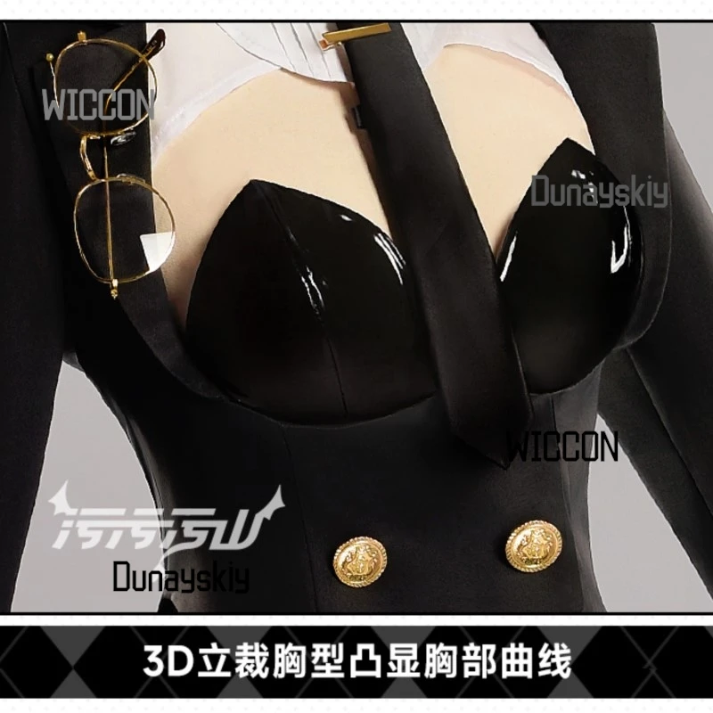 ‌‌‌‌‌‌NIKKE The Goddess Of Victory Ade Cosplay Costume Bunny Girl Jumpsuit Halloween Carnival Party Outfit Cos Halloween Sexy