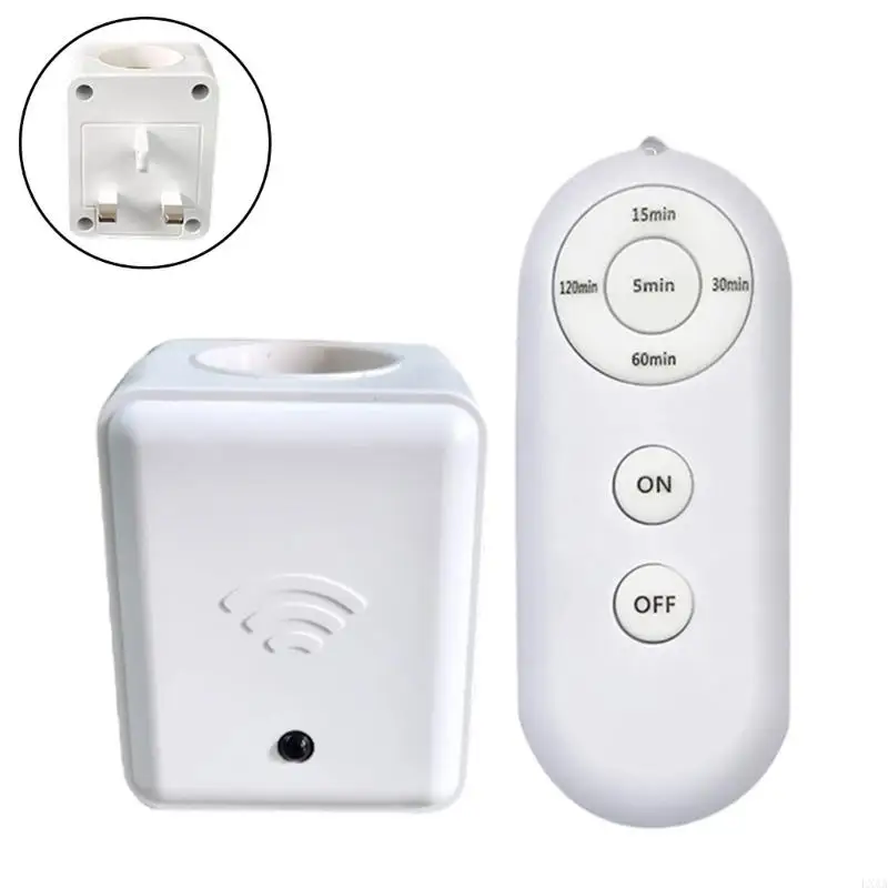 

LXAA Беспроводной пульт дистанционного управления E27 Розетка с таймером и 5 программируемыми настройками