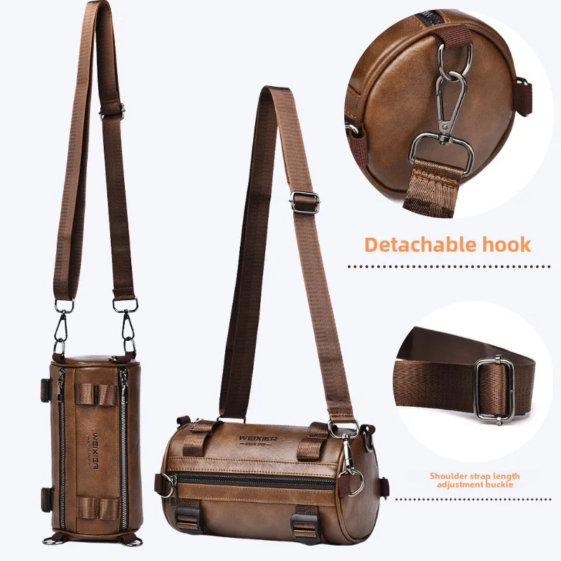 High End Personalized Crossbody Bag Fashionable Large Capacity Leisure Waterproof Shoulder Bag Ultra Light, Durable Men's Bag