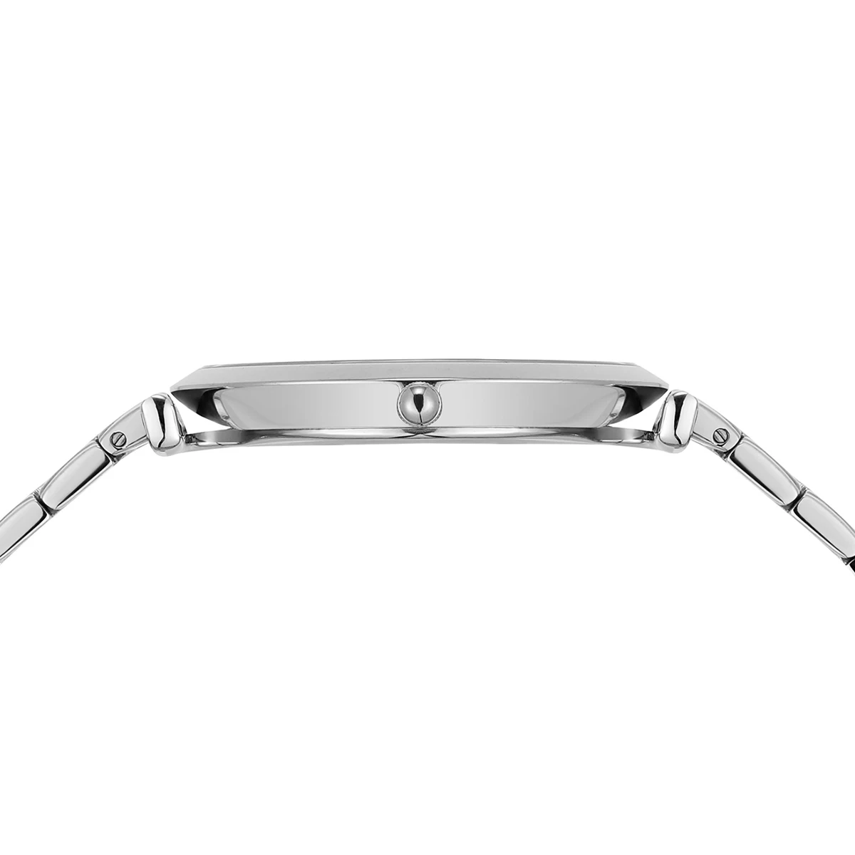 OUPAI круглые женские кварцевые часы из нержавеющей стали, повседневные маленькие и изысканные женские часы со шкалой со стразами