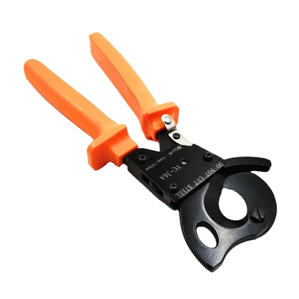 VC-36A Hand Wire Cutting Tool Cable Cutter Automatic Rachet Plier